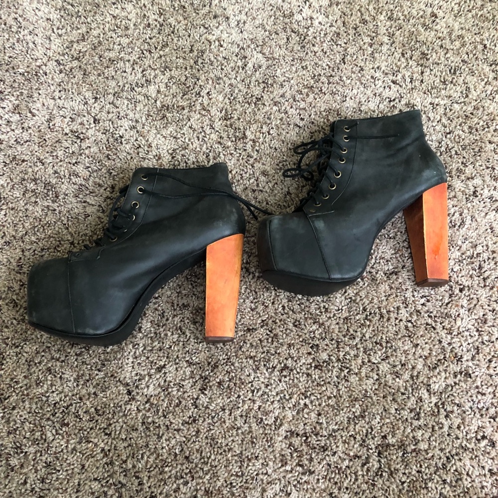 Black Jeffrey Campbell Litas